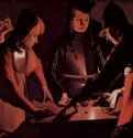 Игроки в кости. 1650-1651 - 92,2 x 130,5 смХолст, маслоБароккоФранцияМиддлсбро (Великобритания). Музей